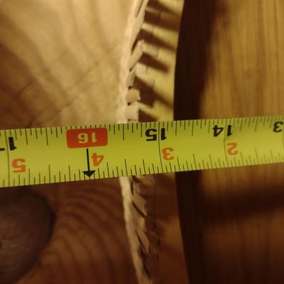 Solid Wood Basket Weaving Molds- Oval Trays- 2 Pieces (#24)