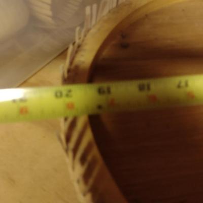 Solid Wood Basket Weaving Molds- Oval Trays- 2 Pieces (#24)