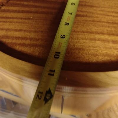 Solid Wood Basket Weaving Molds- One Oblong, One Rectangle- 2 Pieces (#25)