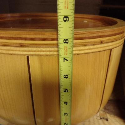 Solid Wood Basket Weaving Molds- One Oblong, One Rectangle- 2 Pieces (#25)