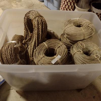 Assorted Seagrass Rope for Basket Weaving/Caning