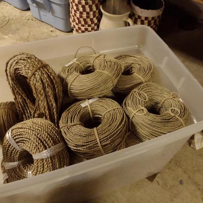 Assorted Seagrass Rope for Basket Weaving/Caning