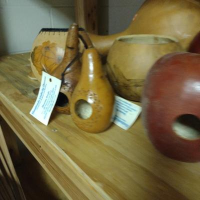 Assorted Gourds- Some Cut for Birdhouses and Vases