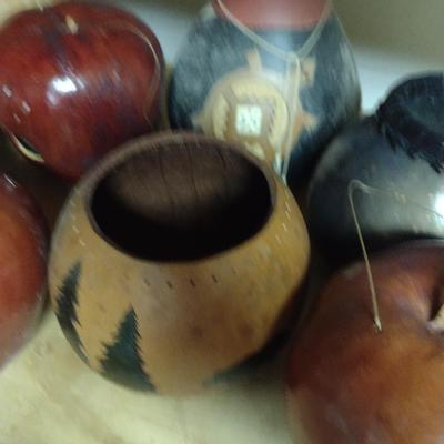 Assorted Gourds- Some Cut for Birdhouses and Vases