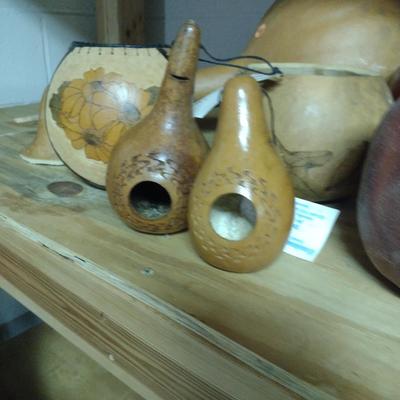 Assorted Gourds- Some Cut for Birdhouses and Vases