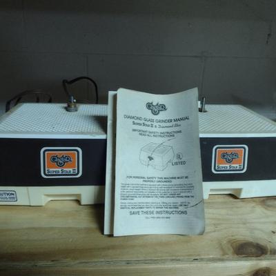 Pair of GlaStar Diamond Glass Grinders