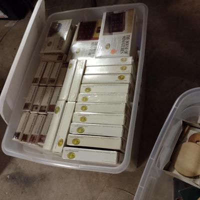 Collection of Miniature Doll House Furniture