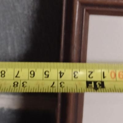 Winter Scene Art Print Framed Under Glass- Signed and Numbered