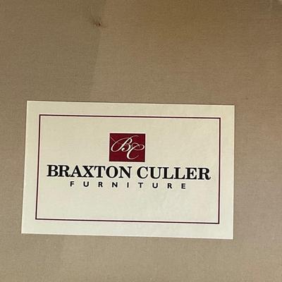 SR9-Braxton Culler chair with ottoman plus pillow