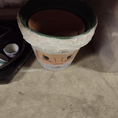 Collection of Garden Planter Pots and Stepping Stone Forms