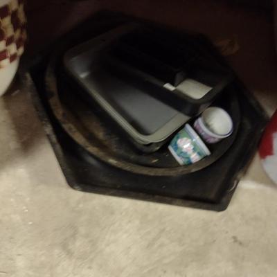 Collection of Garden Planter Pots and Stepping Stone Forms