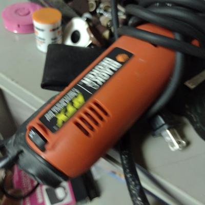 Metal Bookshelf with Contents