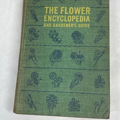 Lot of 3 Vintage hardback books on flowers and plants
