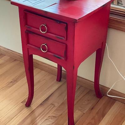 FR11-Red Side Table