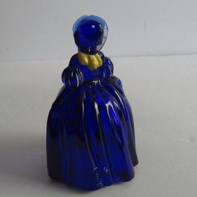Mosser Salt and Boyd Hand Painted Glass Doll, Read Description