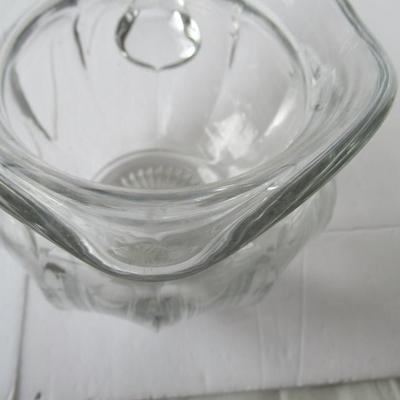 Old Heisey Glass Pitcher