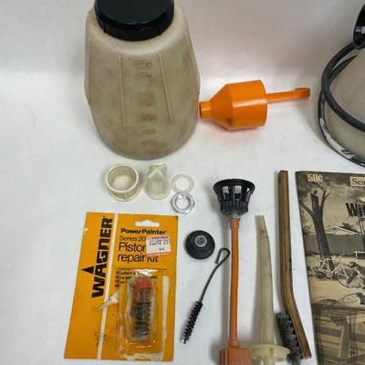 Wagner W280 Paint Sprayer and Accessories