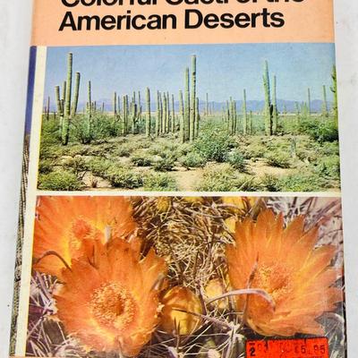 Lot of 2 Vintage Cactus, Wildflowers, & Sagebrush Books