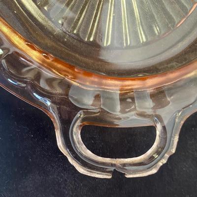 Vintage Pink Depression Glass (Repaired)