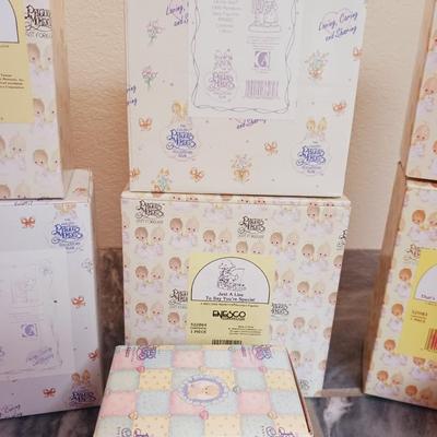 PRECIOUS MOMENTS FIGURINES (4)