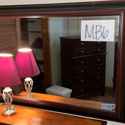 MB6-Mirror (beveled) and Lamp