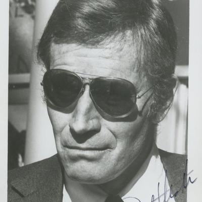Charlton Heston signed movie photo. GFA Authenticated