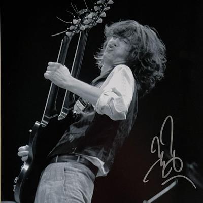 Led Zeppelin Jimmy Page signed photo