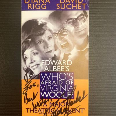 David Suchet signed Who's Afraid of Virginia Wolf? playbill