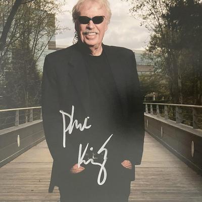 Nike founder Phil Knight signed photo