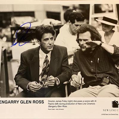 Glengarry Glen Ross Al Pacino signed movie photo