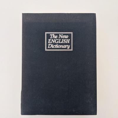 The New English Dictionary Safe