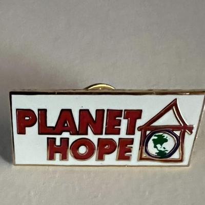 Planet Hope pin
