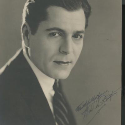 Warner Baxter signed photo