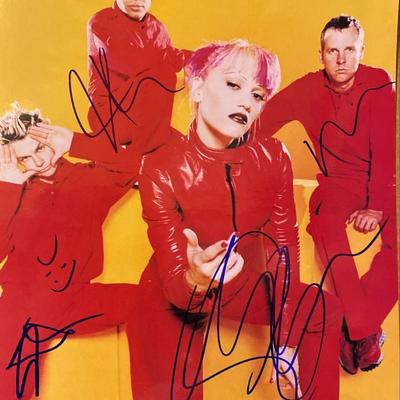 No Doubt signed photo