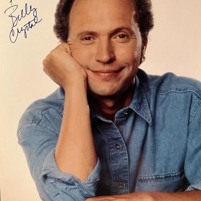 Billy Crystal facsimile signed photo. 8x10 inches