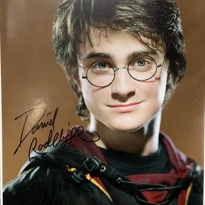 Daniel Radcliffe signed photo