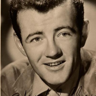 Robert Walker facsimile signed photo. 3x5 inches
