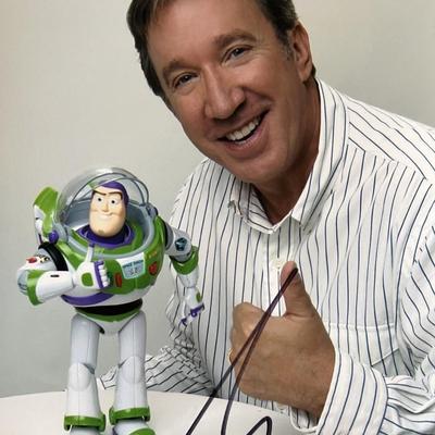 Toy Story Tim Allen signed photo. GFA Authenticated
