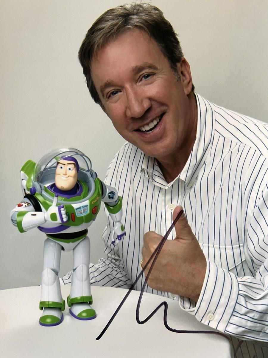 Toy Story Tim Allen signed photo. GFA Authenticated | EstateSales.org