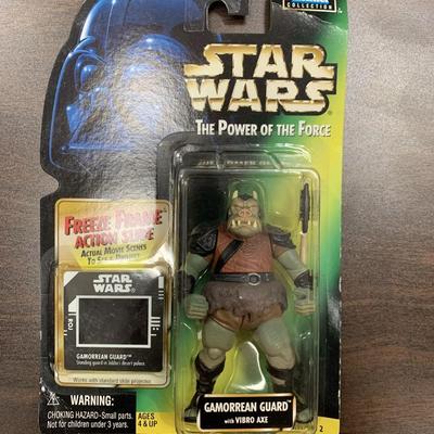 Star Wars unsigned Gamorrean Guard action figure