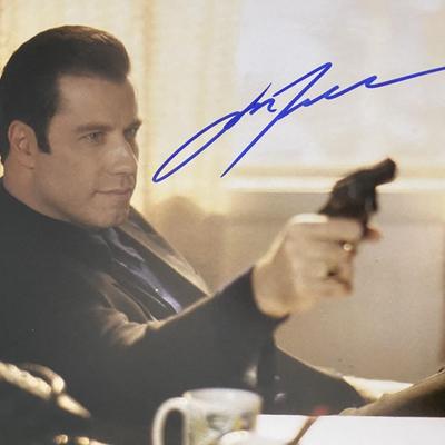 Get Shorty John Travolta signed movie photo