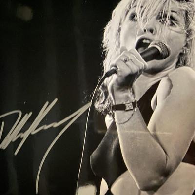 Blondie Debbie Harry signed photo. GFA Authenticated