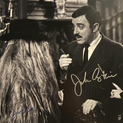 The Addams family signed photo
