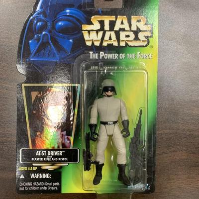 Star Wars unsigned AT-ST Driver action figure