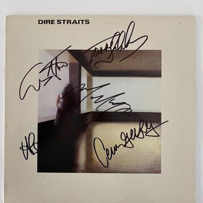 Dire Straits signed self title album