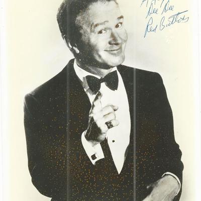 Red Buttons signed photo