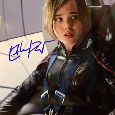 X-Men: The Last Stand Elliot Page (Ellen Page) signed movie photo