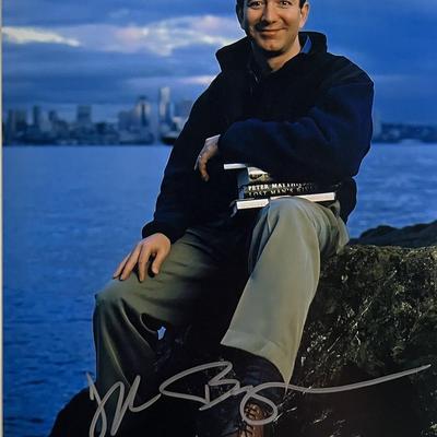 Amazon Founder Jeff Bezos signed photo