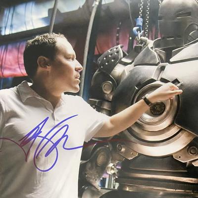 Iron Man Jon Favreau signed movie photo