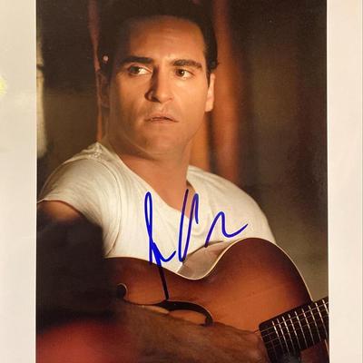 Walk the Line Joaquin Phoenix signed movie photo. GFA Authenticated